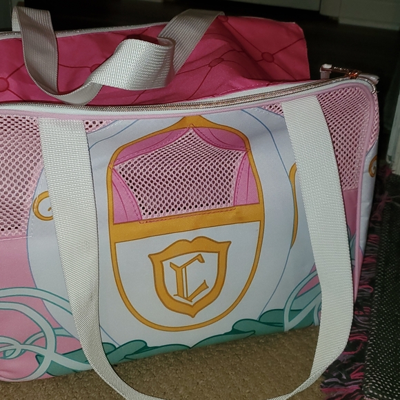 Pink and White Tote Bag - Picture 2 of 6